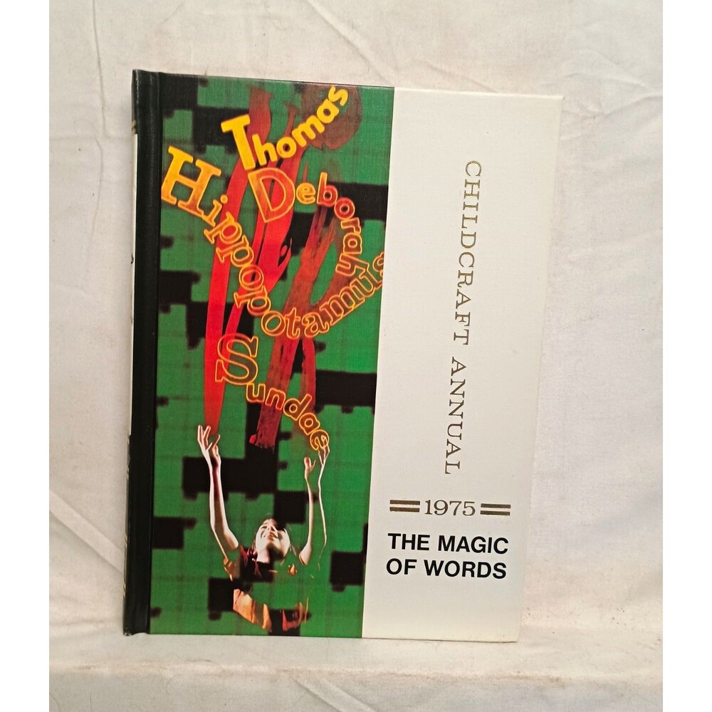 1975 Childcraft Annual The Magic of Words Vintage Hardcover ISBN 0716606755